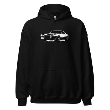 73 camaro hoodie in black